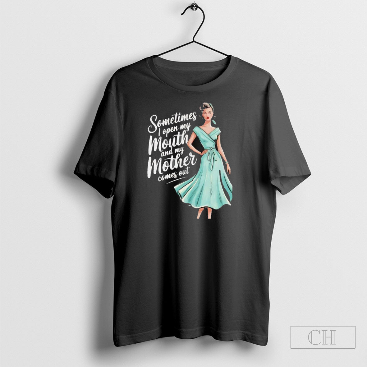 Official Sometimes Open My Mouth And My Mother Comes Out Sweater Unisex