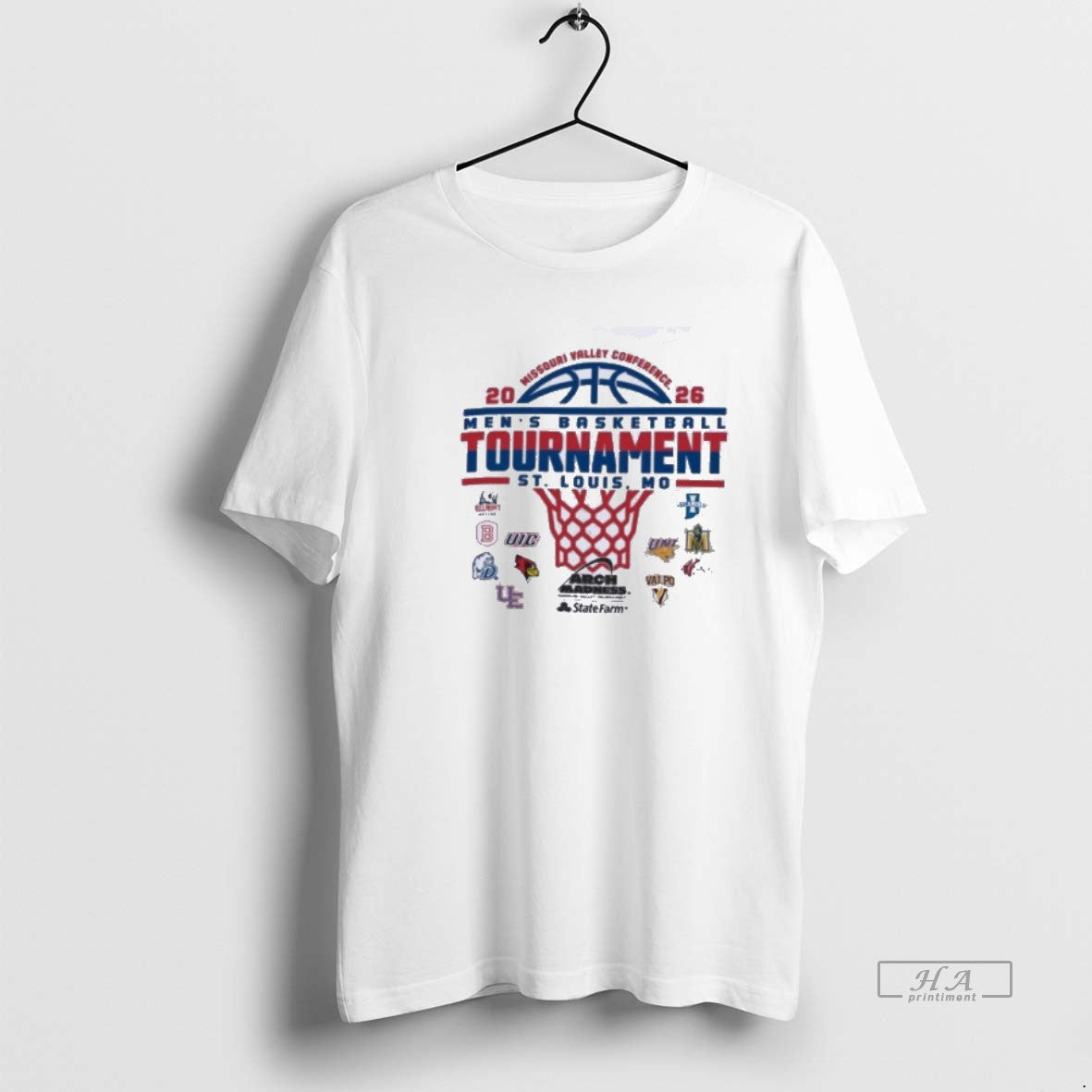 Official St Louis Mo 2026 Mvc Mens Basketball Championship Unisex