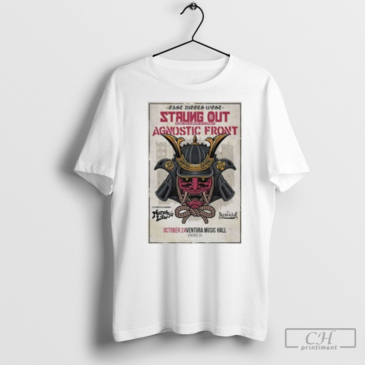 Official Strung Out Ventura Music Hall In Ventura Ca October 24 2025 Poster Shirt Sweater Unisex