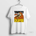 Official Tariffs Are Dump Punch Monkey Mens White Tee Unisex
