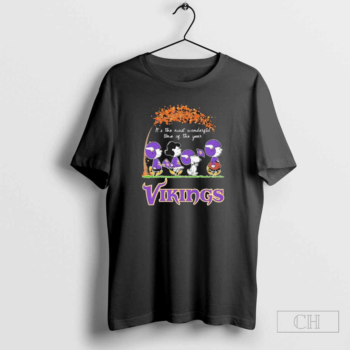 Official The Peanuts Characters Minnesota Vikings Its The Most Wonderful Time Of The Year Sweater