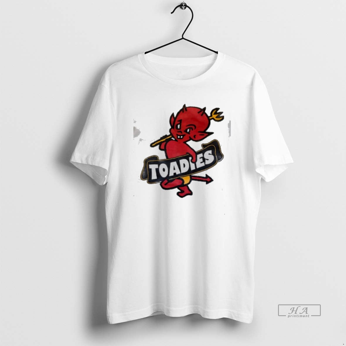 Official Toadies Possum Kingdom Red Devil Pitchfork Logo Unisex