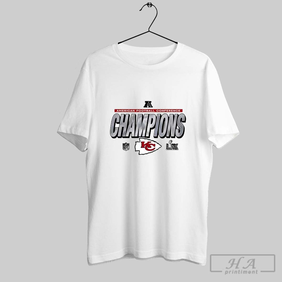 Official Travis Wear Kansas City Chiefs American Football Conference Champions Unisex