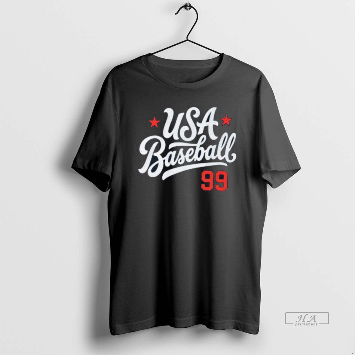 Official Usa Baseball 99 Vintage Unisex