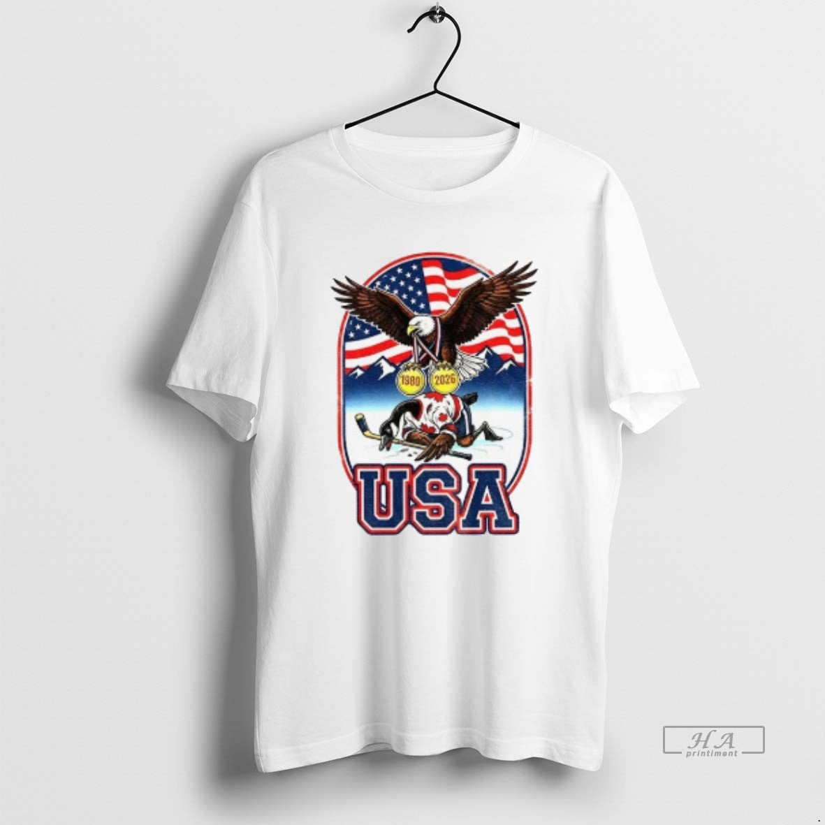 Official Usa Ice Hockey Team Beats Canada Team 1980 2026 Gold Medal Unisex