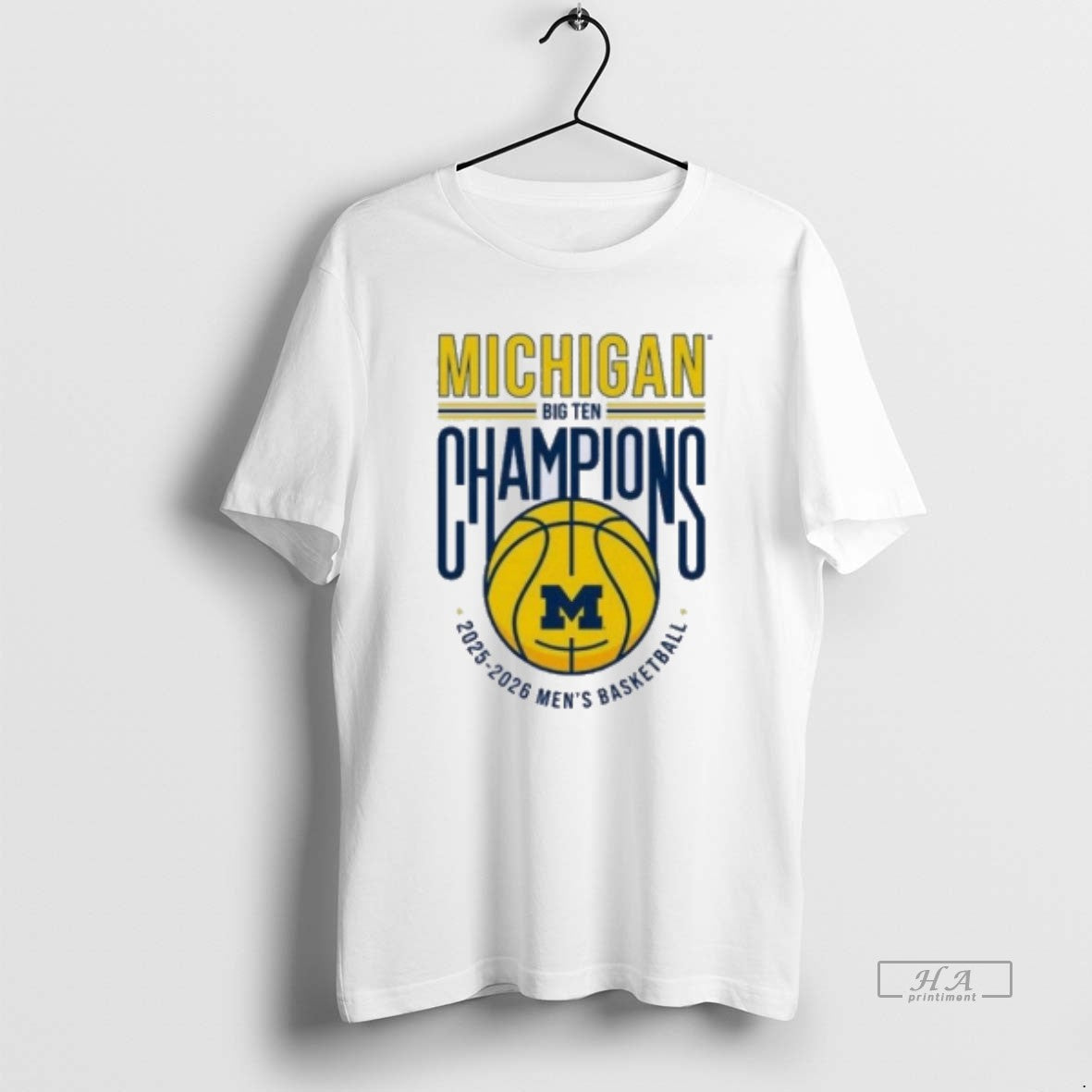 Official Valiant Michigan Basketball 2025_e2_80_932026 Big Ten Regular Season Champions Unisex