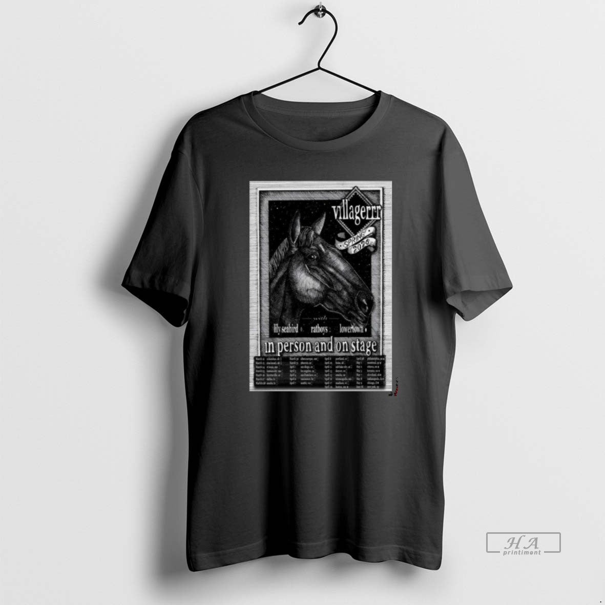 Official Villagerrr Spring Tour 26 Men Unisex