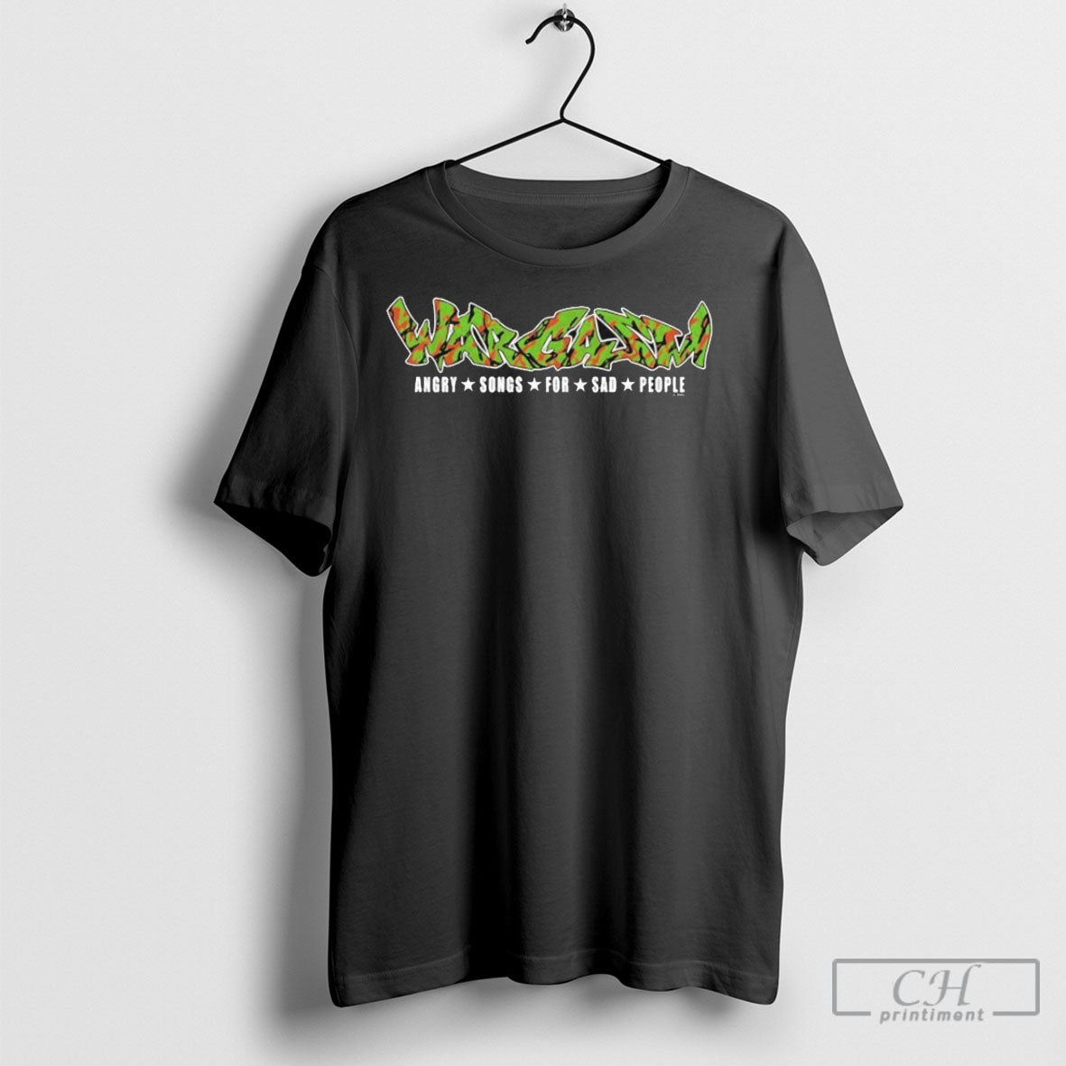 Official Wargasm Angery Song For Sad People The Burn It Down Sweater Unisex