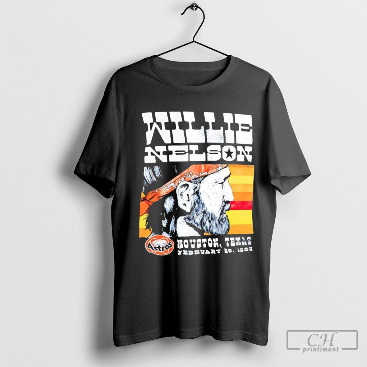 Official Willie Nelson Houston Texas Sweater Unisex