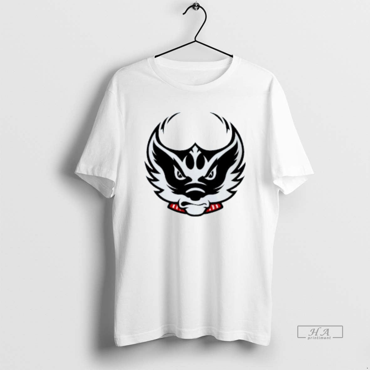 Official Wisconsin Resistance Badger Wolverine Mens White Tee Unisex