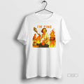 Official Woman And Cat Im Fine Kitchen Fire Unisex