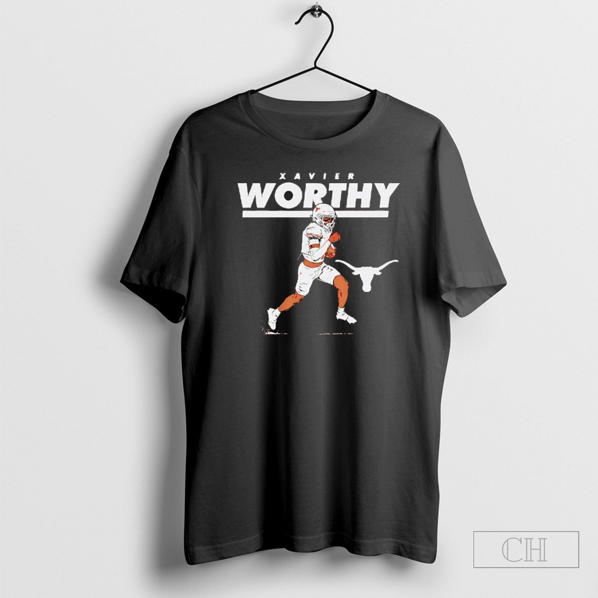 Official Xavier Worthy Superstar Pose Texas Longhorns Sweater Unisex