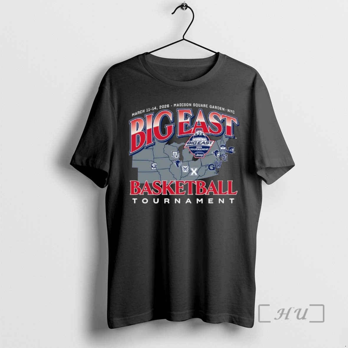 Officials 2026 Big East Mens Basketball Conference Team Logo Unisex