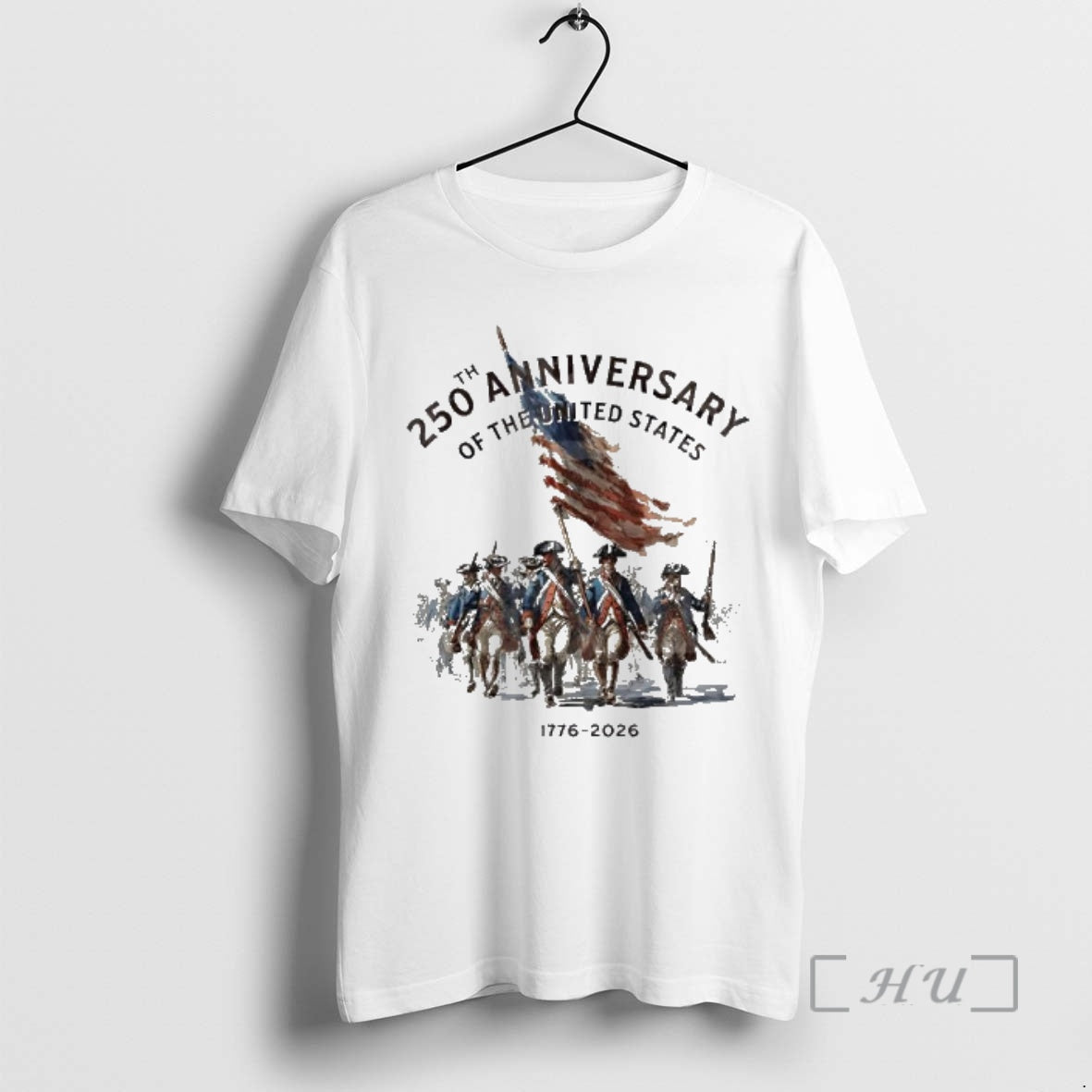 Officials 250th Anniversary Of The United States Soldiers 1776 2026 Unisex