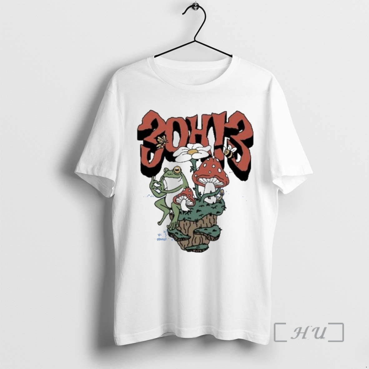 Officials 3oh3 Frog Mushroom Flower Unisex
