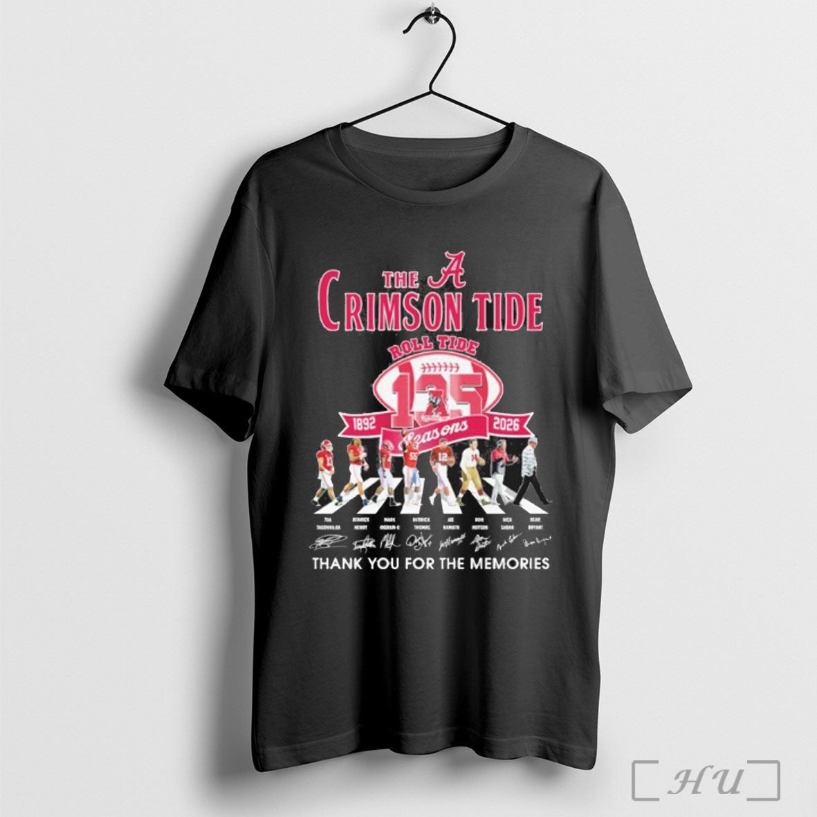 Officials Alabama The Crimson Tide Roll Tide Abbey Road 135 Season 1892 2026 Unisex