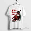 Officials All We Need Is Love Punch Monkey Hugging Red Doll Premium T Shirts Sweater Unisex