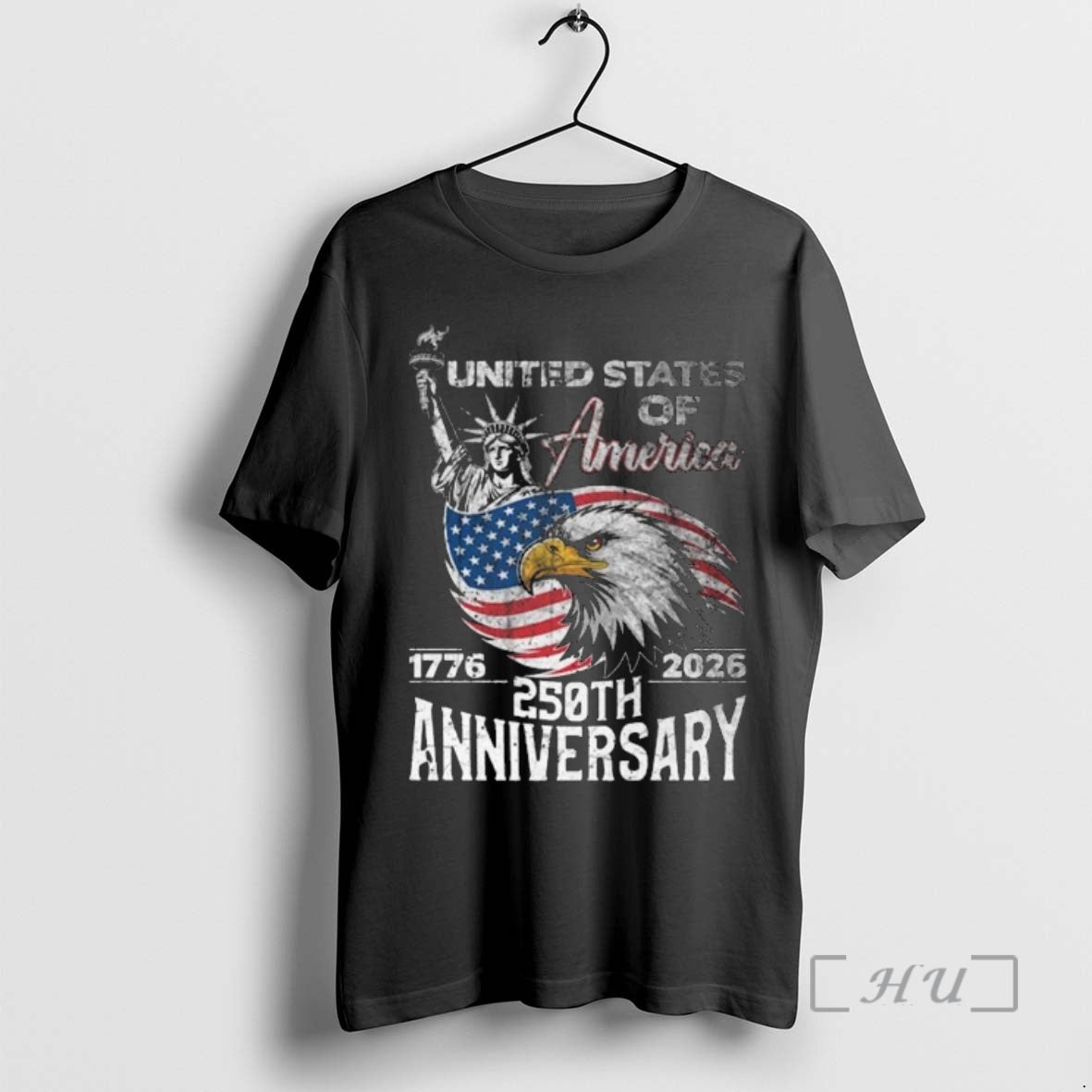 Officials America 250th Anniversary 1776 2026 Patriotic Statue Of Liberty Eagle Premium T Shirts Sweater