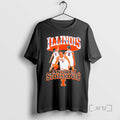 Officials Andrej Stojakovic Illinois Fighting Illini Basketball Graphic Vintage Unisex