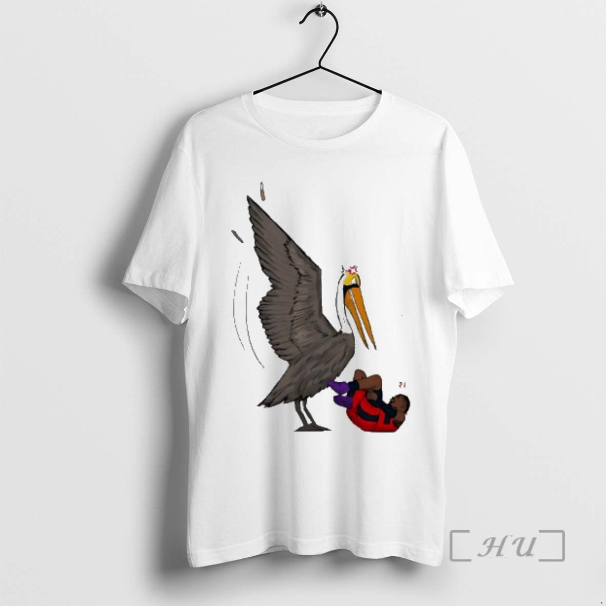 Officials Angry Bird Pelican And Man Falling Unisex