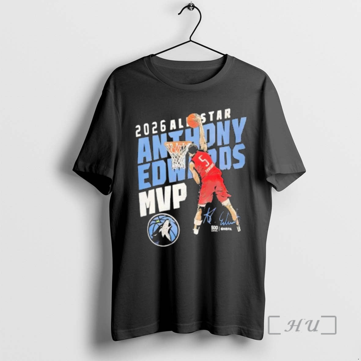 Officials Anthony Edwards Mvp 2026 All Star Game Signature Unisex