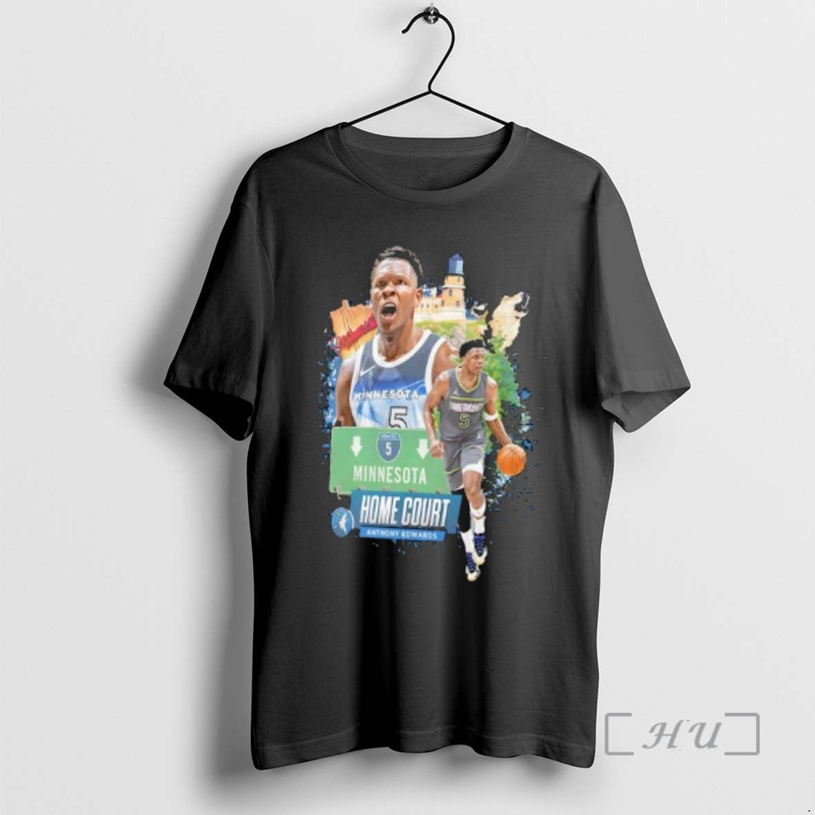 Officials Anthony Edwards Minnesota Timberwolves Basketball Home Court Unisex