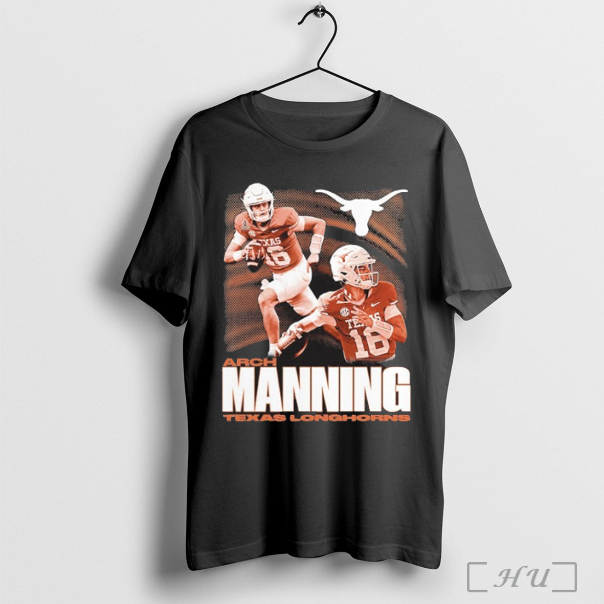 Officials Arch Manning Texas Longhorns Graphic Player Vintage T Shirt Unisex