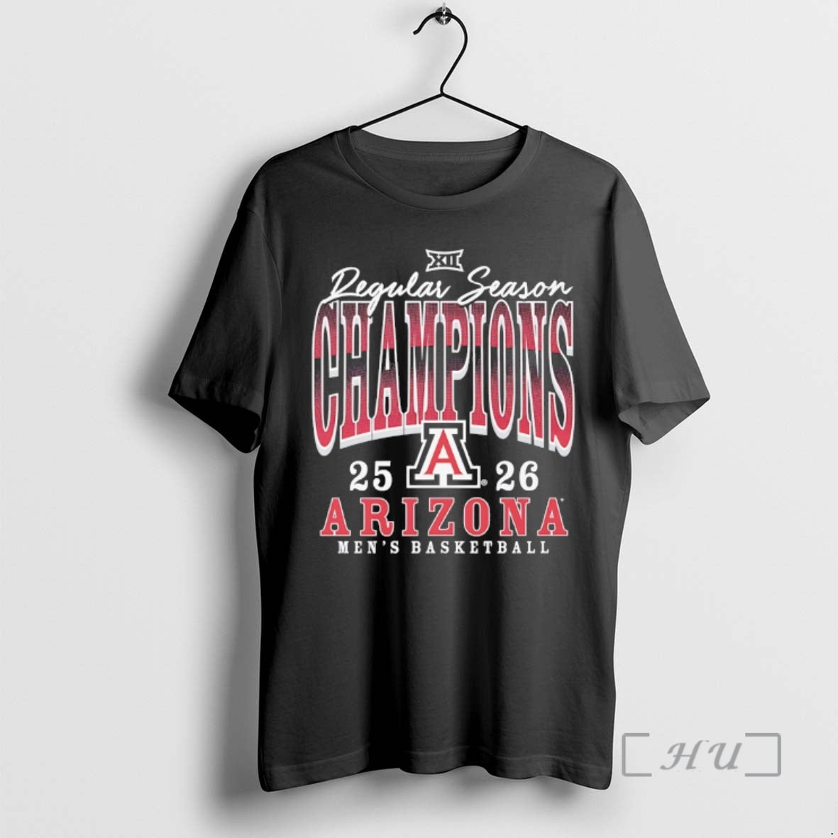 Officials Arizona Mens Basketball 2025 2026 Big 12 Regular Season Champions Premium T Shirts Sweater