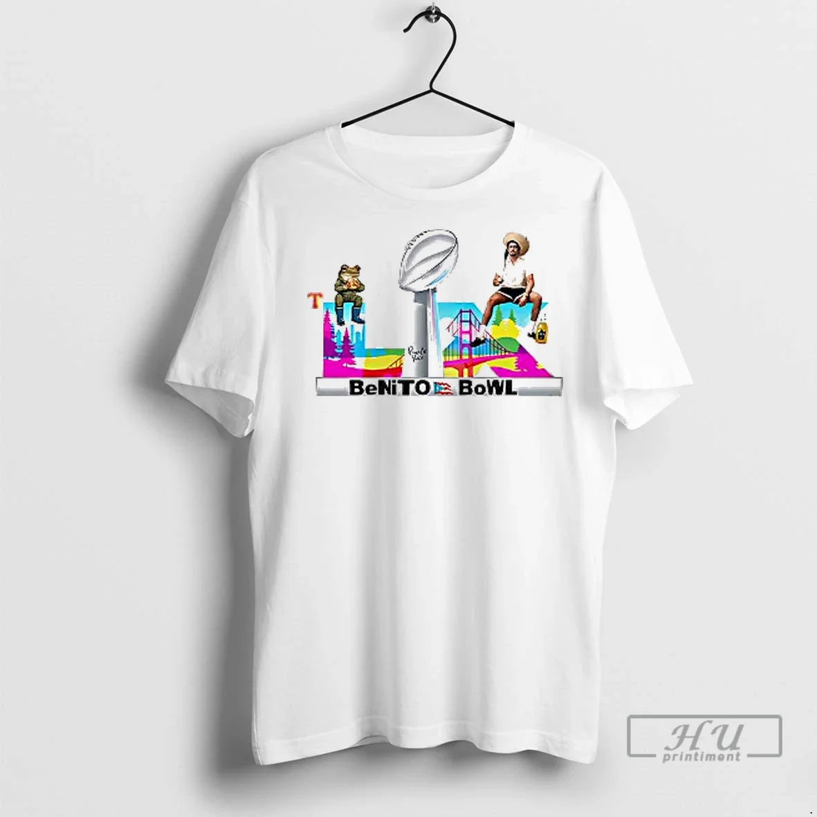 Officials Bad Bunny Benito Bowl Puerto Rico T Shirt Unisex