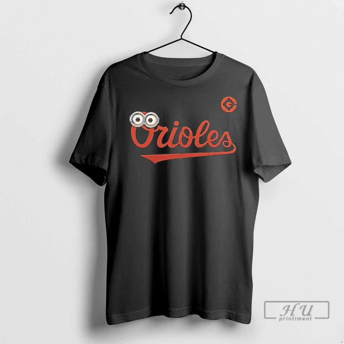 Officials Baltimore Orioles Minions 2 Sided T Shirt Unisex