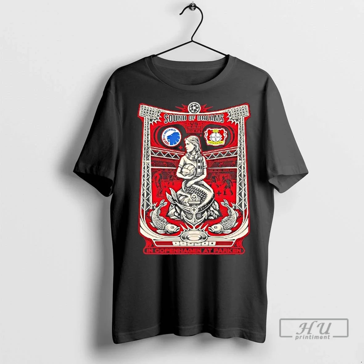 Officials Bayer Leverkusen Sound Of Dreams Champions League Journey Copenhagen T Shirt Unisex