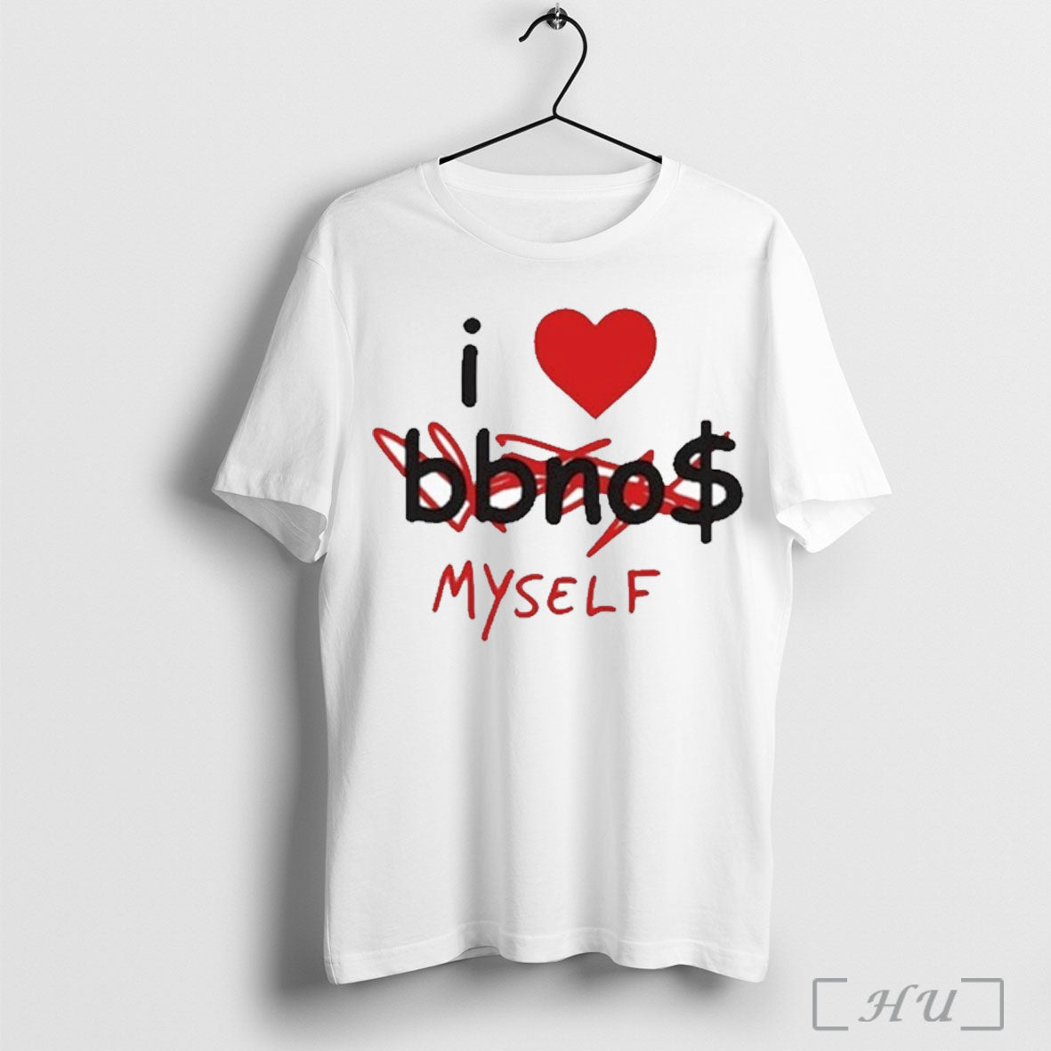 Officials Bbno I Heart Myself T Shirt Unisex