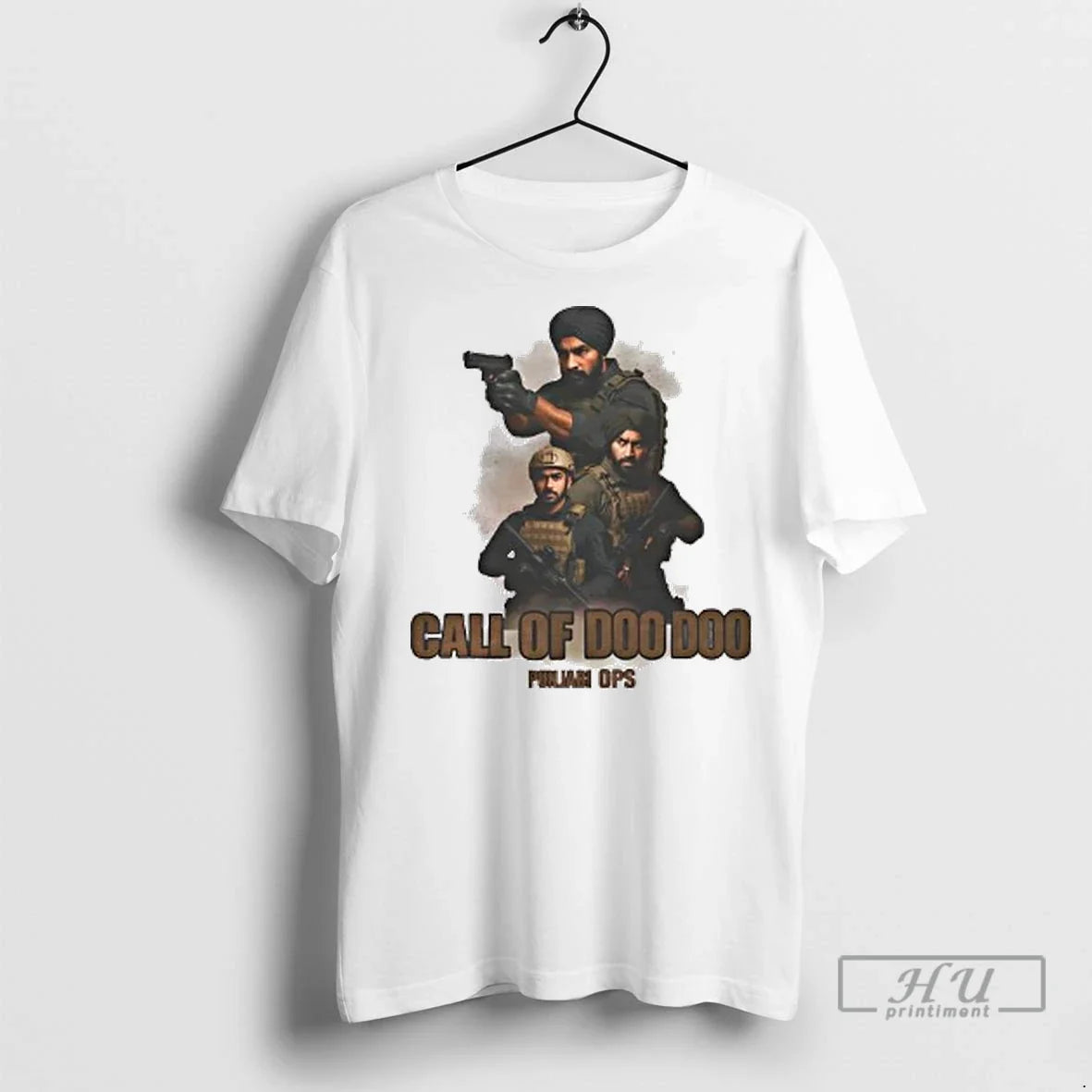 Officials Call Of Doo Doo Pun Jabi Ops Ladies T Shirt Unisex