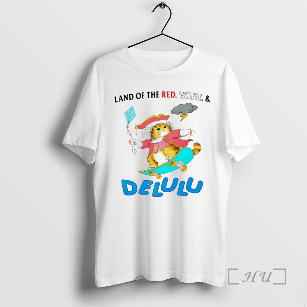 Officials Car Land Of The Red White And Delulu Unisex