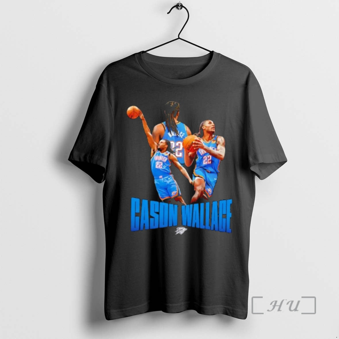 Officials Cason Wallace Oklahoma City Thunder Basketball Player Action Graphic Unisex
