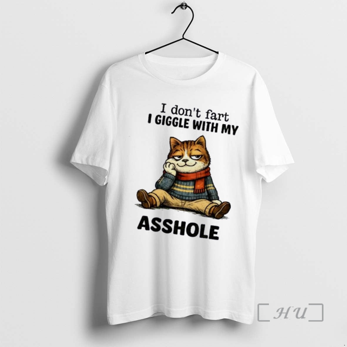 Officials Cat I Dont Fart I Giggle With My Asshole Unisex