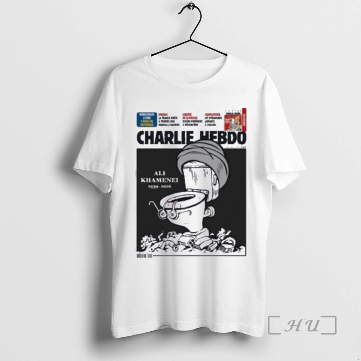 Officials Charlie Hebdo Ali Khamenei Cover 2026 Unisex