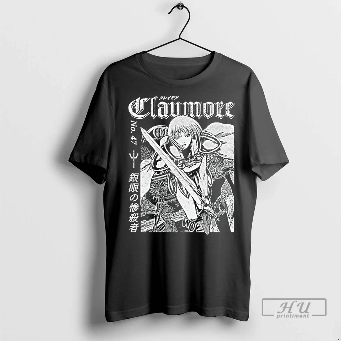 Officials Claymore Waifu Manga T Shirt Unisex