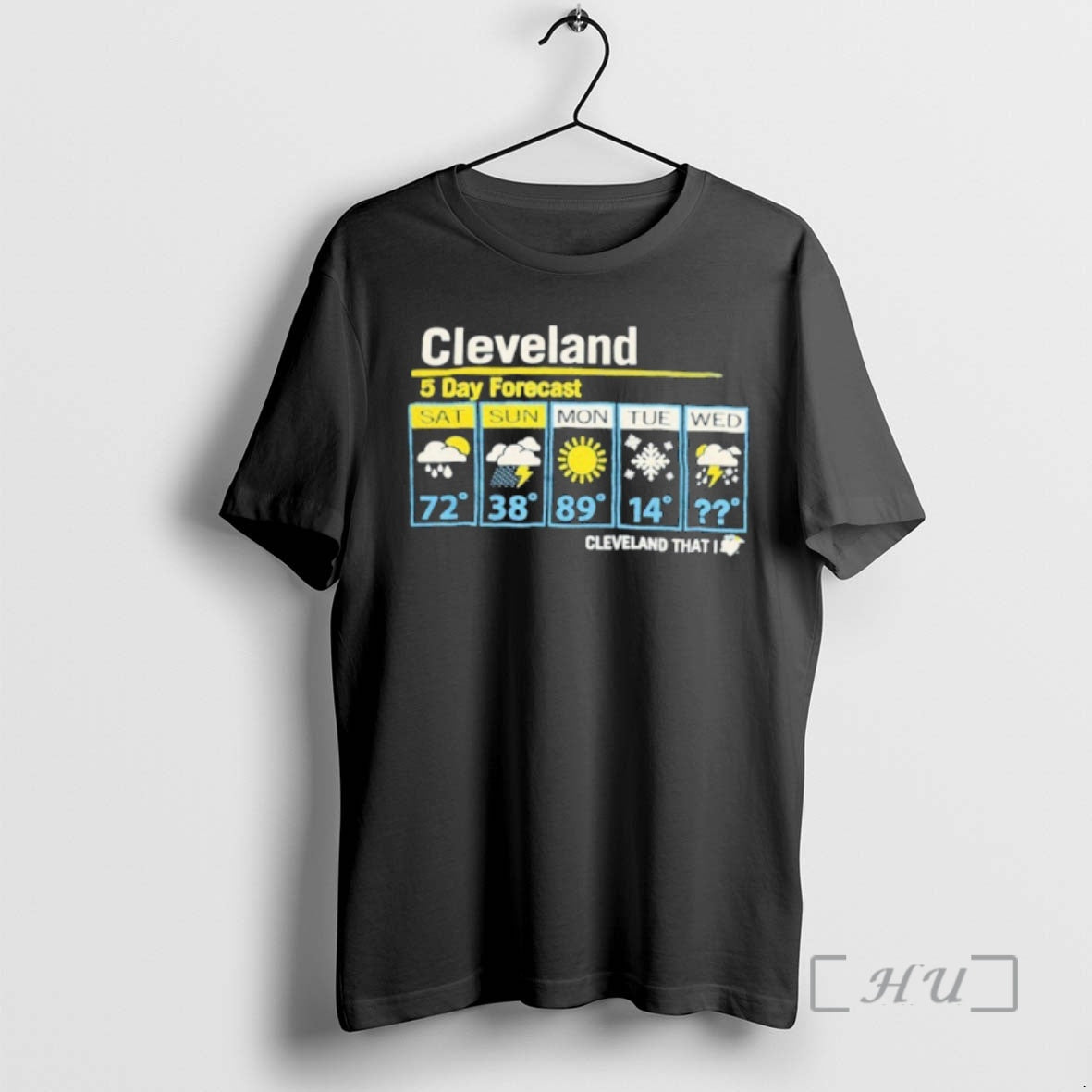 Officials Cleveland 5 Day Forecast Unisex