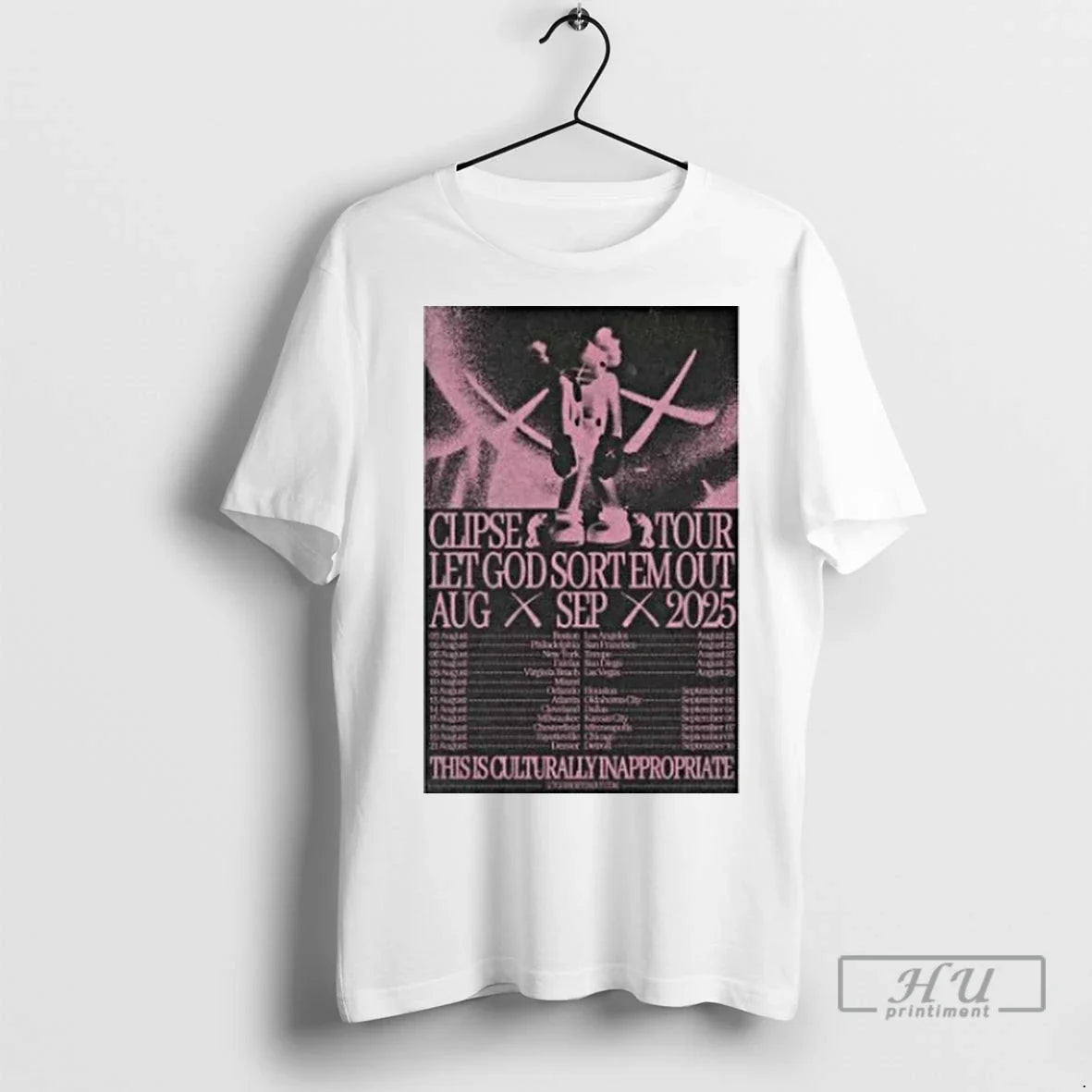 Officials Clipse August September 2025 Tour T Shirts Unisex
