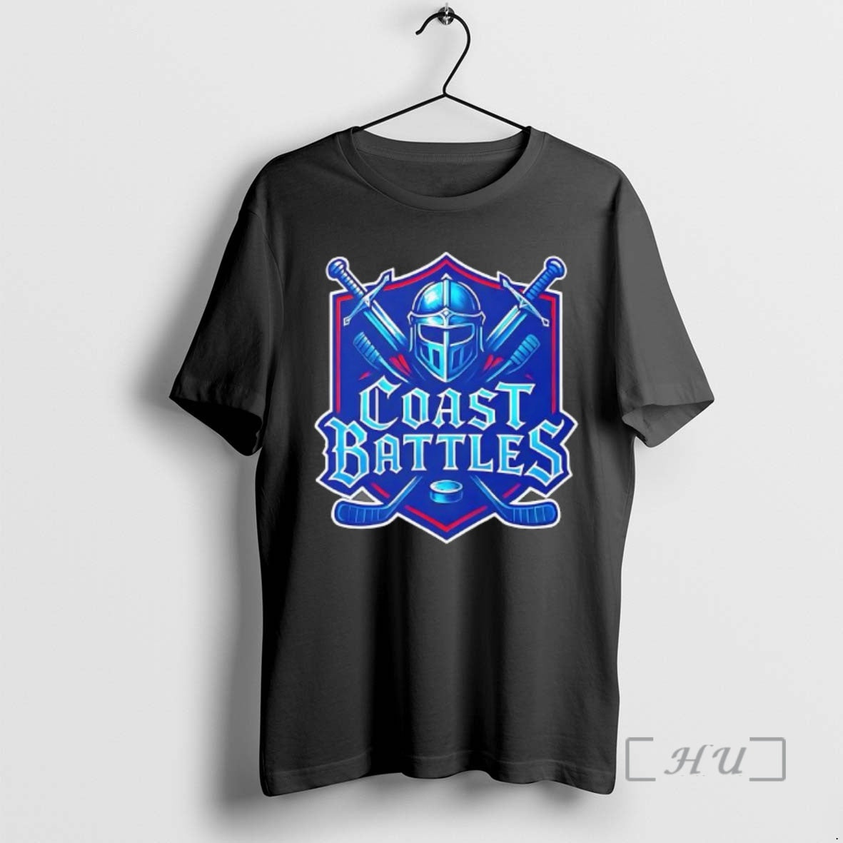 Officials Coast Battles Hockey Logo Unisex