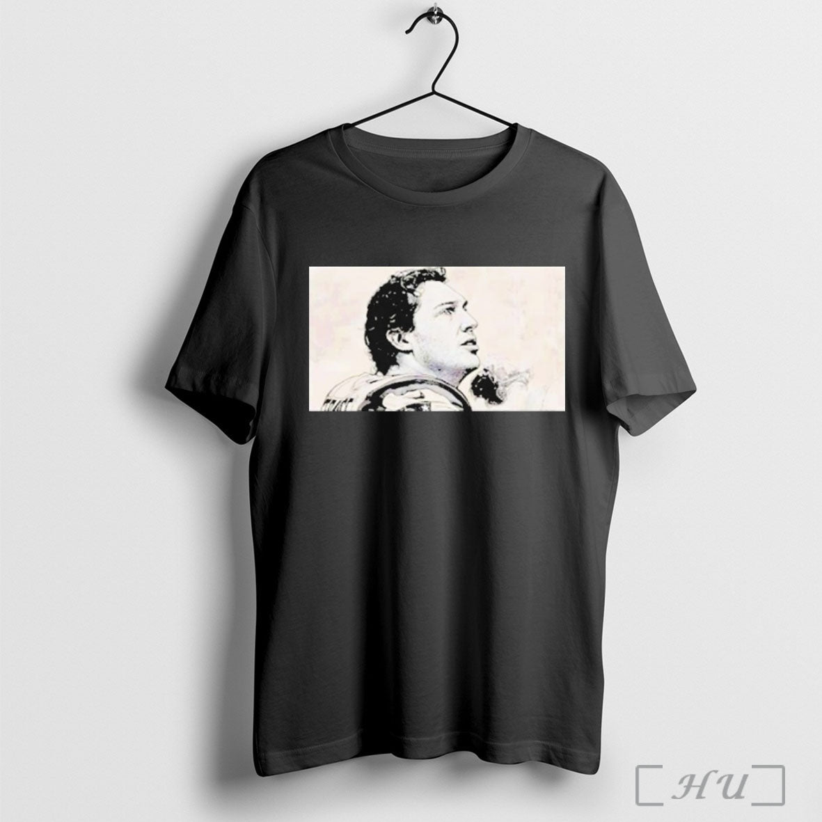 Officials Cole Strange Print Pencil Sketch T Shirt Unisex