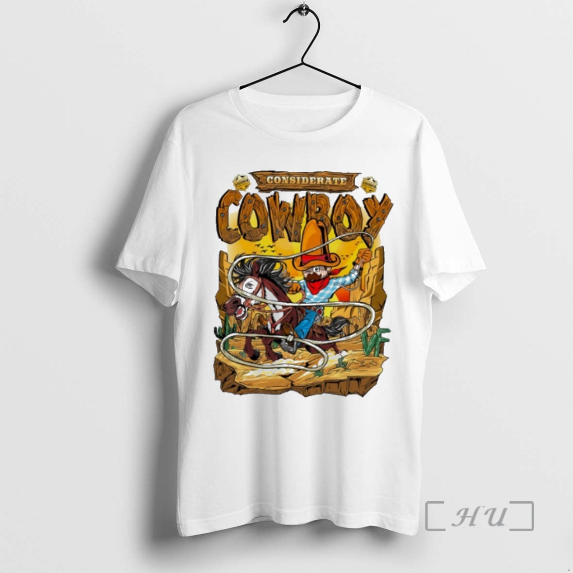 Officials Considerate Cowboy Character Graphic Unisex