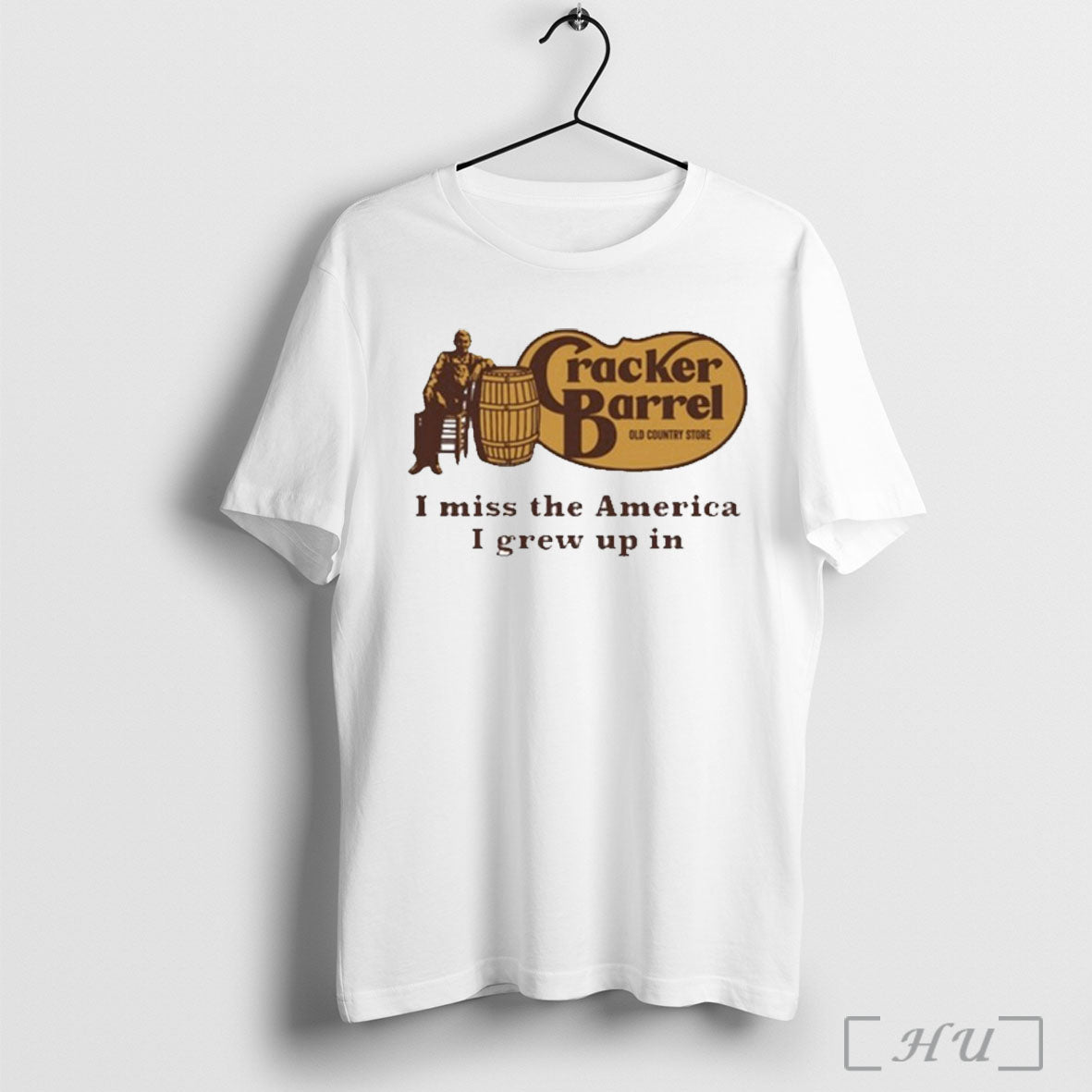Officials Cracker Barrel I Miss The America I Grew Up In T Shirt Unisex