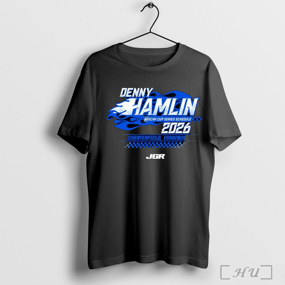 Officials Denny Hamlin Nascar Cup Series Schedule 2026 Chesterfield Virginia T Shirt Unisex