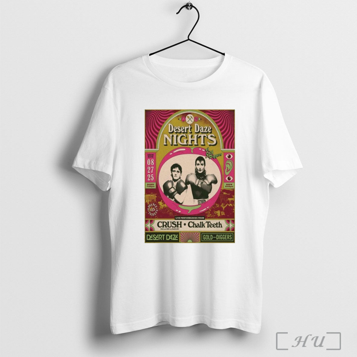Officials Desert Daze Nights At Gold Diggers In Los Angeles Ca Aug 27 2025 Unisex