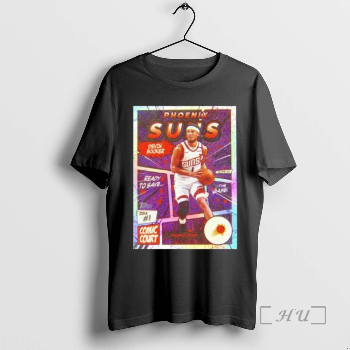 Officials Devin Booker Nba Phoenix Suns Topps Comic Unisex
