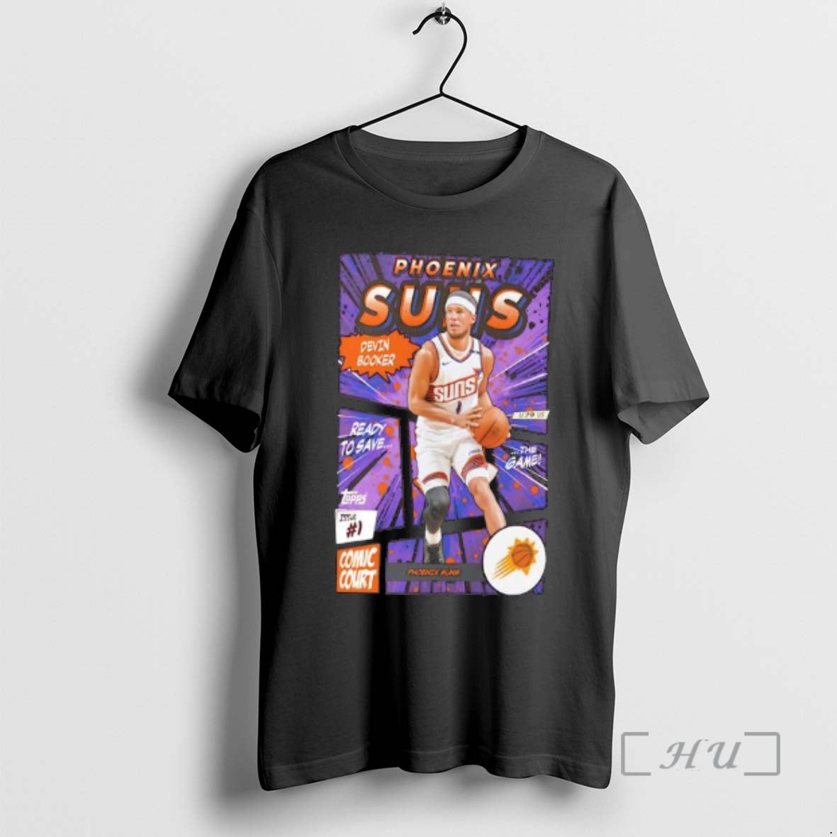 Officials Devin Booker Phoenix Suns Basketball Comic Unisex