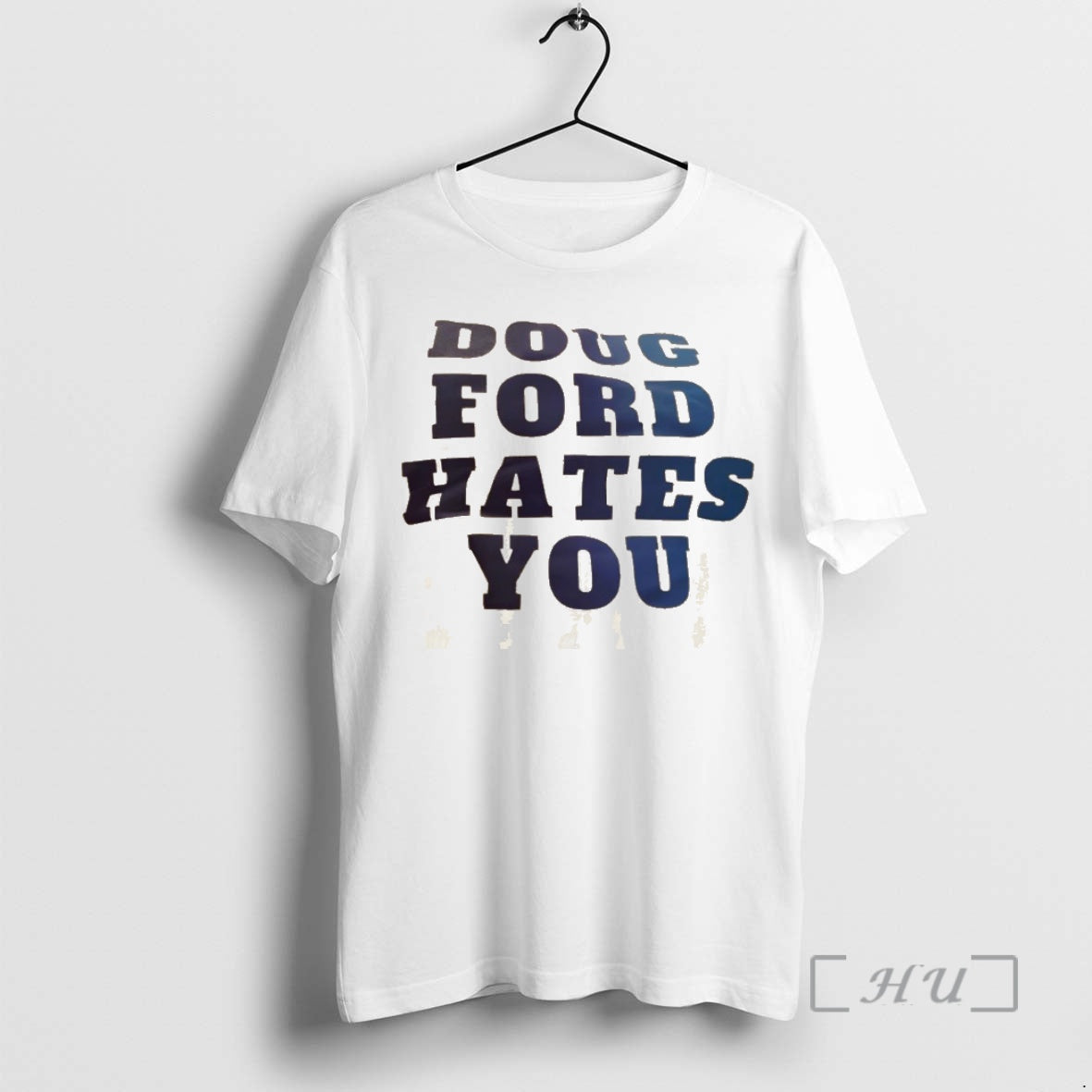 Officials Doug Ford Hates You Text Unisex
