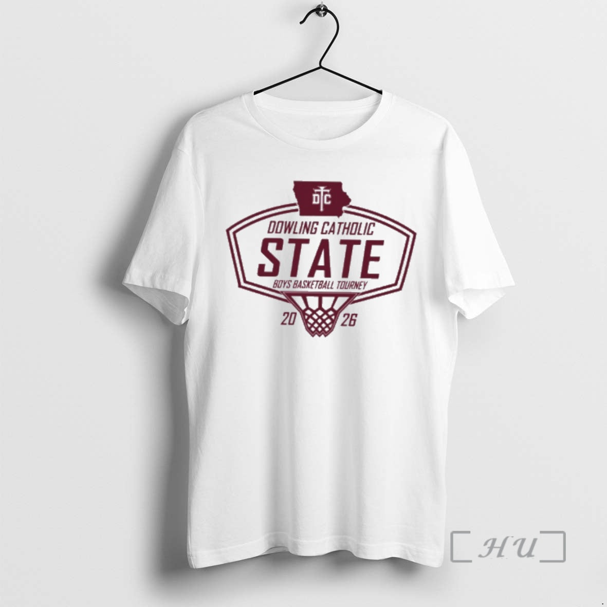Officials Dowling Catholic State Boys Basketball Tourney 2026 Logo Unisex